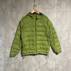 Lowe alpine ロウアルパイン 800フィルパワー ダウンジャケット M 黄緑 ライトグリーン 高品質 800fill ダウン95% 軽量 登山 アウトドア キャンプ パッカブル メンズ 90s Y2K テック 古着 Gorpcore ビンテージのサムネイル