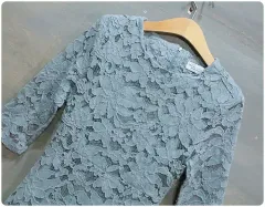 THE XXXY フラワー レース ワンピース 女性 S )