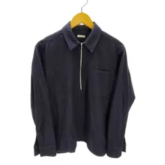 コモリ COMOLI 16AW ウール フラノ ZIP シャツ メンズ JPN：1 のサムネイル
