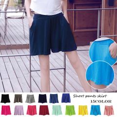 ショートパンツ レディース 夏 キュロットパンツ ゆったり パンツ フレアパンツ 春夏 短パン 美脚 ウエストゴム仕様 ふんわり広がる 美脚 楽ちん 体型カバー 着回しコーデ お出掛け 部屋着 CHXYK-003