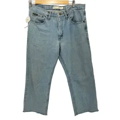 リー Lee メキシコ製 REGULAR FIT ジップフライ カットオフ デニム パンツ メンズ  33×30