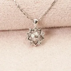 フェスタリア プラチナ ダイヤモンド ネックレス/24-4005