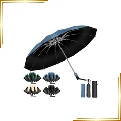 【新品】 【2025年傑作 & 強化型12本骨 & 逆折り式】折りたたみ傘 折り畳み傘 ワンタッチ 自動開閉 逆折り式 UPF50+ 超撥水 メンズ傘 超大サイズ 長持ち 耐強風設計 男子日傘 おりたたみ傘 晴雨兼用 梅雨対策 台風対応 紫外線遮蔽 収納ポ 0