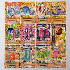 ⑭ 新条ひなき 12枚セット ブルーグラスノースリーブ ブルーグラススカート ポッピンクラッカーワンショルダー ポッピンクラッカースカート ロットバルトネオンショーパン ロットバルトネオンシューズ ほか／ アイカツ！Aikatsu！
