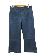 ヴィンテージ VINTAGE U.S.NAVY 海軍 90s デニムセーラーパンツ フレアパンツ デニムトラウザー ブルー 36XLのサムネイル