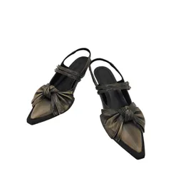 スライ SLY RIBBON DESIGN POINTED サンダル レディース JPN：S のサムネイル