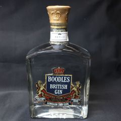 BOODLES/ブードルズ/ジン/BRITISH GIN/旧ボトル/レア - メルカリ