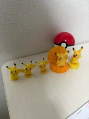 ポケモン ピカチュウ フィギュア 5個 + MONSTER BALL