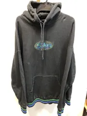 ◆SILAS サイラス フーディーパーカー XLサイズ ブラック 黒 中古◆15198★のサムネイル