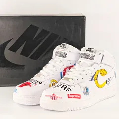 Supreme × NBA × Nike Air Force 1 Mid '07 