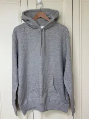 H&M フードTシャツ XL グレー 新品 出品