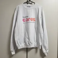 Champion チャンピオン 白 スウェット L (100)