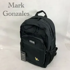 未使用 Mark Gonzales バックパック 2H9-13180 リュック  ブラック タグ付き メンズ 鞄 _201067