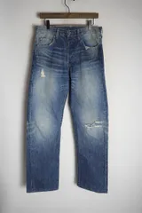 00S Levi's リーバイス 501 STAY TRUE デニム パンツ ジーンズ ジーパン ボタン裏359 ビンテージ 03501-01 青 W30L32 1385Q★4