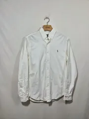 POLO RALPH LAUREN 白 スリムフィット シャツ 95