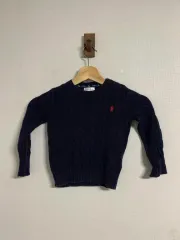24M ポロ ラルフローレン キッズ ケーブル ニット