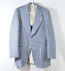 ヴィンテージ ギンガムチェック シアサッカー ジャケット