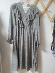 シフォンロングワンピース 三 全て 55 66