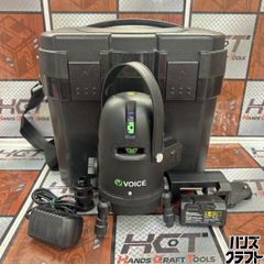 ◇【中古】VOICE G5 5ライングリーンレーザー 墨出し器 Model-G5 