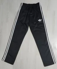 (着用画像) アディダス ファイヤーバード ジャージ トラック パンツ ブラック