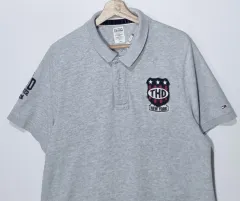 実寸 M （ 95 ） Tommy Hilfiger(トミーヒルフィガー) グレー PK 半袖Tシャツ