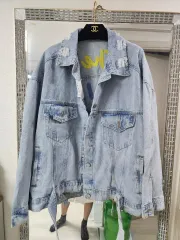 ユニセックスライトブルージャケット 新品