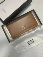 ほぼ新品/フルセット GUCCI グッチ GG マーモント 長財布