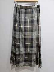 1+1 AMERICAN HOLIC ) チェック プリーツスタイル スカート M