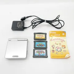 Nintendo ニンテンドウ ゲームボーイアドバンスＳＰ AGS-001 プラチナシルバー