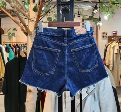 MOUSSY ヴィンテージ インディゴデニム ショート ハーフパンツ