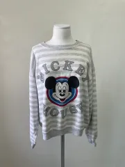 90s usa mickey mouse(ミッキーマウス) スウェットシャツ J04211