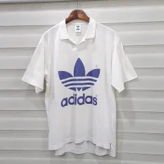 90s adidas(アディダス) ショートスリーブ T シャツ- M ー L