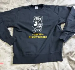 Champion(チャンピオン) x Disney(ディズニー) 1983 東京 ディズニーランド ミッキーマウス リバースウィーブ スウェットシャツ