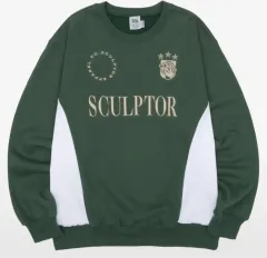 SCULPTOR(スカルプター) スポーツ スウェットシャツ トレーナー S 緑