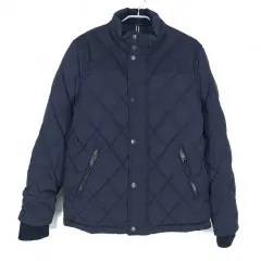 Tommy Hilfiger(トミーヒルフィガー) メンズ 軽量ダウン ネイビー M （ HU35562 ）