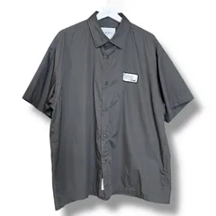 WTAPS ダブルタップス REPO/SS/CTPL. TWILL 半袖シャツ 251CWDT-SHM06 灰色 チャコールグレー Lサイズ メンズ 夏 ゴーゴー古着マルイ北千住店 36 No.1828