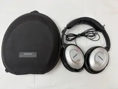 ◆BOSE ボーズ ヘッドフォン ヘッドホン QUIETCOMFORT15 黒系 ブラック ケース付き 中古◆17652★