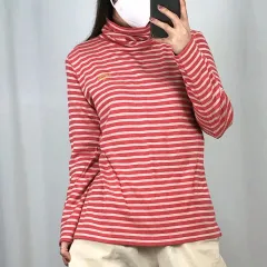 Callaway(キャロウェイ) ストライプ タートルネック ニット L 250327