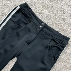 adidas(アディダス) スーパーガール 黒 トレーニング ズボン 90 250327