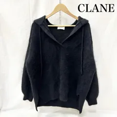 クラネ ANGORA OVER KNIT HOODIE アンゴラニットパーカー フーディー 13106-2282 レディース 1 ISItems【USED】【古着】【中古】50155495