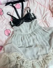 アクシーズファム ヴィンテージ レース シフォン ロリータ ONE PIECE 森ガール 姫ギャル