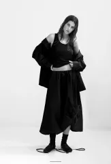 新品 ZARA(ザラ) バルーン ミディ スカート M