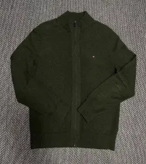 M トミー（TOMMY HILFIGER）ジップアップカーディガン