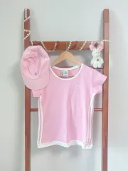 ヴィンテージ adidas(アディダス) ピンク 半袖 Tシャツ