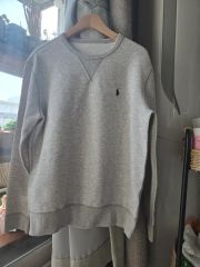 (1401)ポロ ラルフローレン スウェット グレー