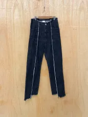 ハレ レディース カットオフ デニム パンツ