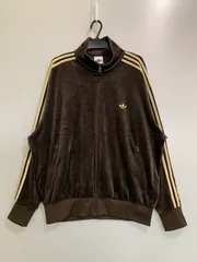 【中古品】adidas アディダス ORI FB TT VELOUR KD9373 オリジナルス ファイヤーバード トラックトップ ベロア フルジップ メンズ トップス 【148-260322-em-07-min】