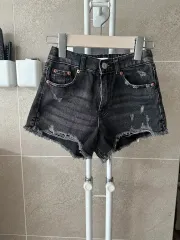 ZARA(ザラ) キッズ ブラックデニム 半ズボン