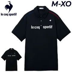 ルコック 半袖シャツ メンズ le coq sportif GOLF 接触冷感ストレッチポロシャツ ひんやり 涼感 暑さ対策 吸汗 UVカット トップス トレーニング スポーツウエア トレ ゴルフ 半そで 半袖シャツ 紳士用  メンズウェア/LT6SHS41M