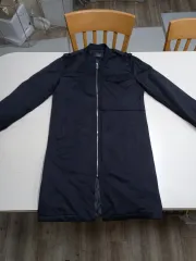 M95 ZARAMAN China ポリエステル ロング丈ダウンパーカー 黒 M ー 784